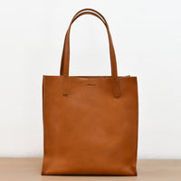 Simple Mag Tote, Camel