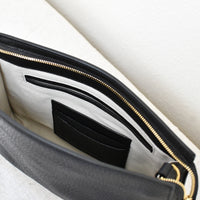 Combo Clutch Crossbody, Black Pebbled - Katy