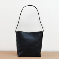 Everyday Bucket Bag, Black Luxe Pebble