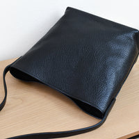 Everyday Bucket Bag, Black Luxe Pebble