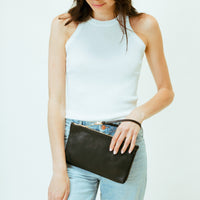 Perfect Zip Pouch, Black