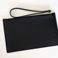 Slim Zip Wallet, Black