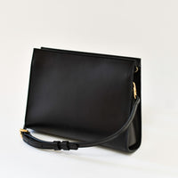 Combo Clutch Crossbody, Matte Black