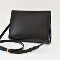 Combo Clutch Crossbody, Matte Black