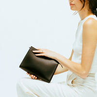 Combo Clutch Crossbody, Matte Black