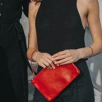 Perfect Zip Pouch, Cherry