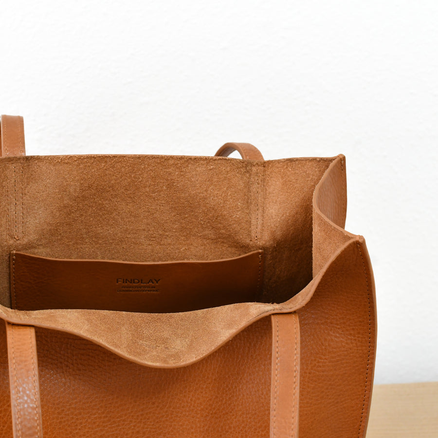 Simple Mag Tote, Camel - Millie