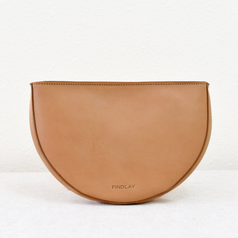 Half Moon Crossbody, Natural - "Kai"