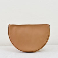 Half Moon Crossbody, Natural - "Mila"