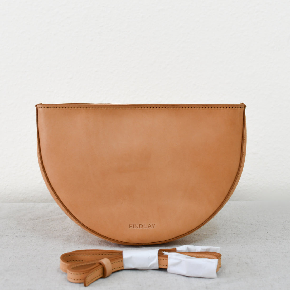 Half Moon Crossbody, Natural - Cameron