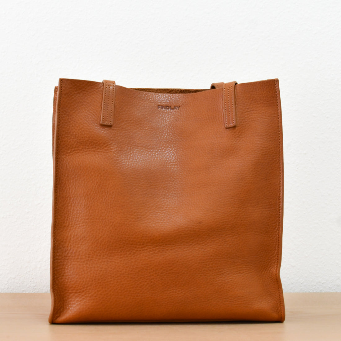 Simple Mag Tote, Camel - Millie