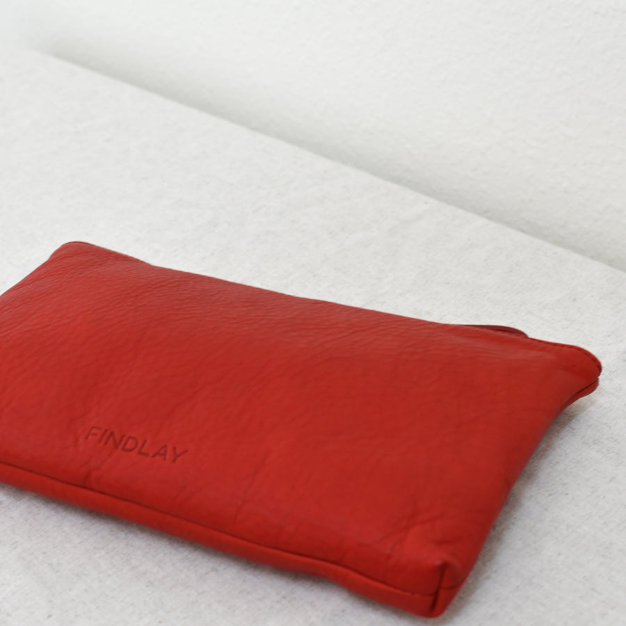 Perfect Zip Pouch, Cherry - Rae