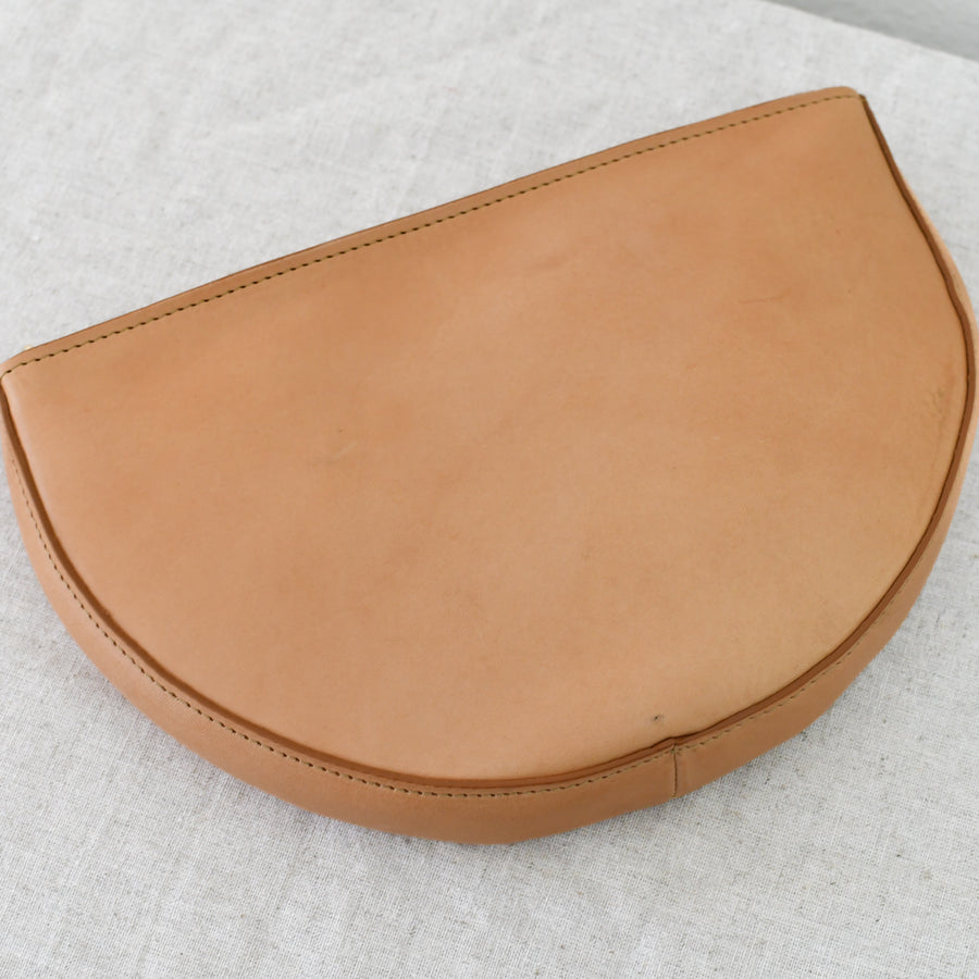 Half Moon Crossbody, Natural - Celia