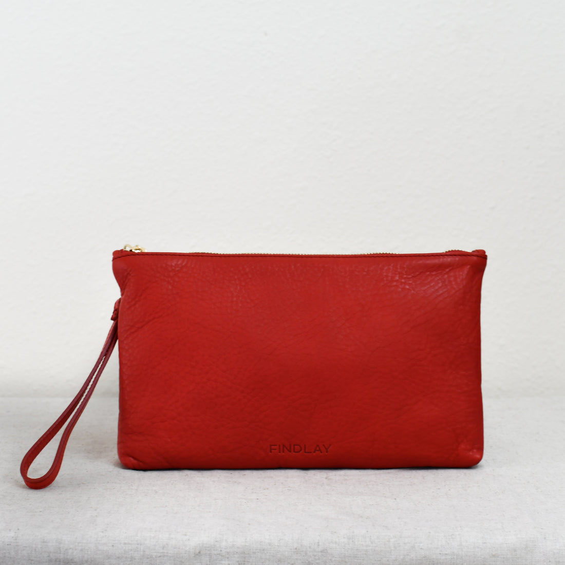 Perfect Zip Pouch, Cherry - Rae