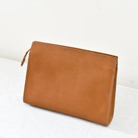 Combo Clutch Crossbody, Natural - "Farrah"