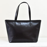 East West Tote, Black Lux - "Abby"