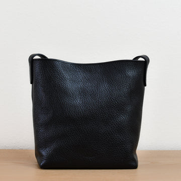 Everyday Bucket Bag, Black Luxe Pebble