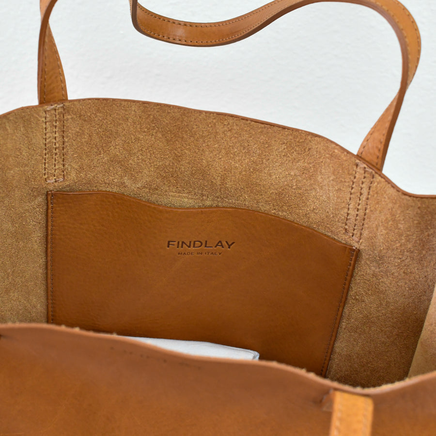 Simple Mag Tote, Camel - "Blake"