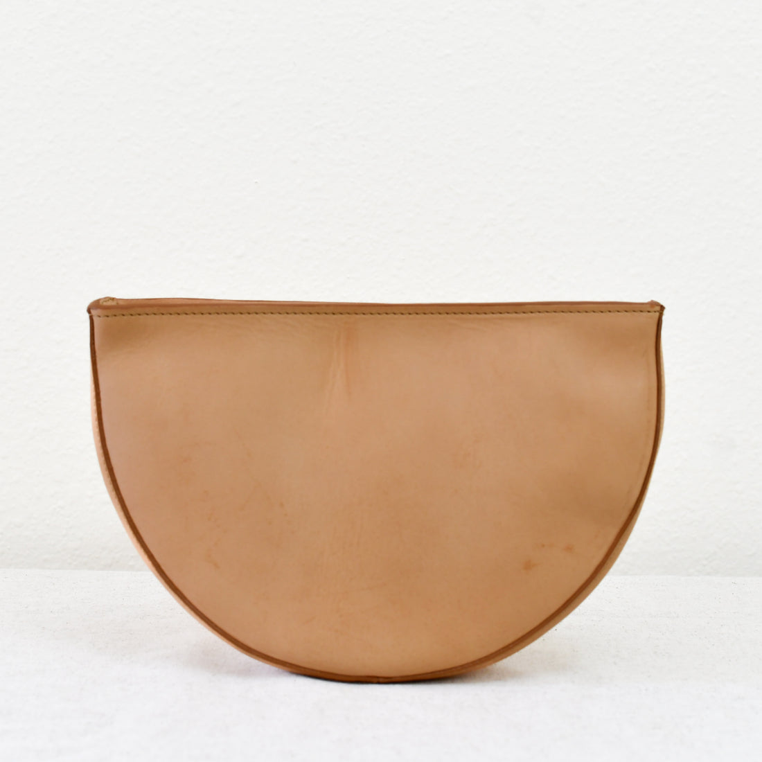 Half Moon Crossbody, Natural - "Kai"