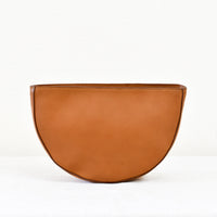 Half Moon Crossbody, Natural - "Cora"