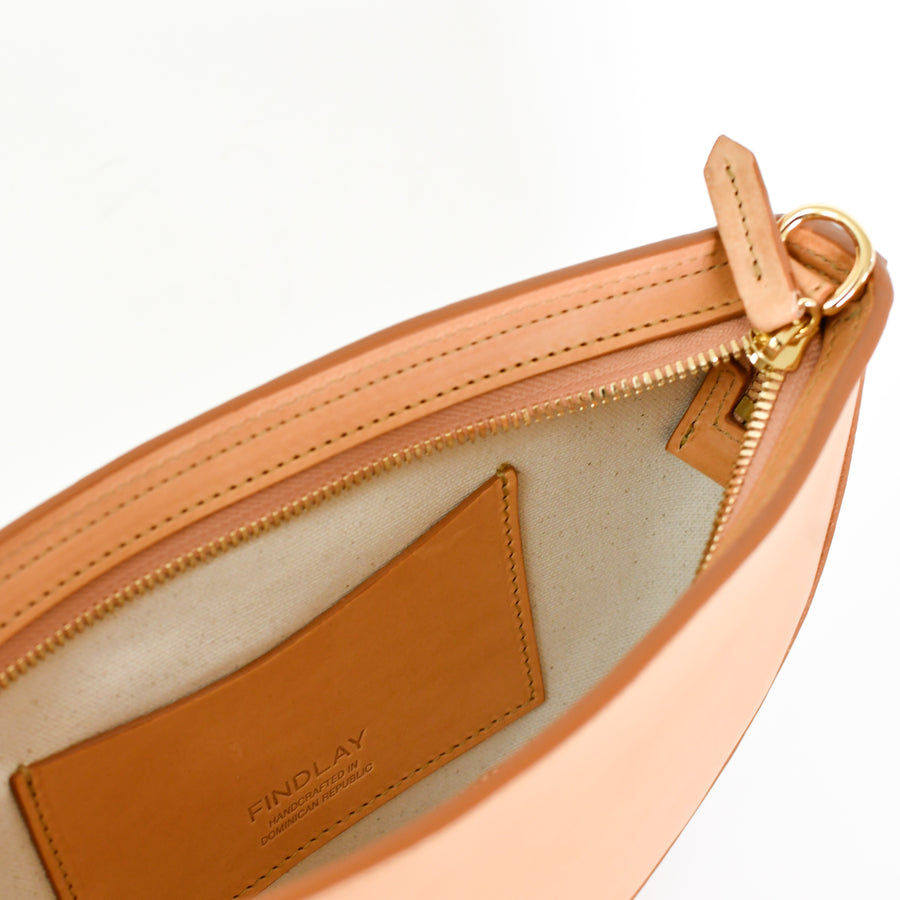 Half Moon Crossbody, Natural