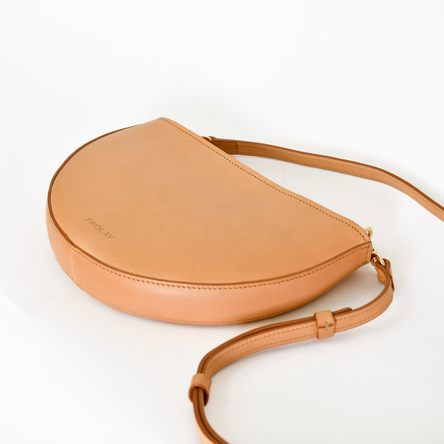 Half Moon Crossbody, Natural