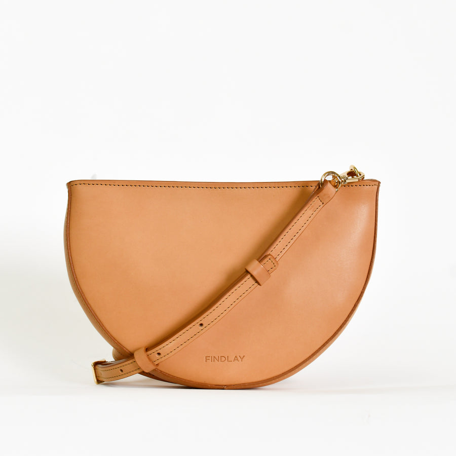 Half Moon Crossbody, Natural