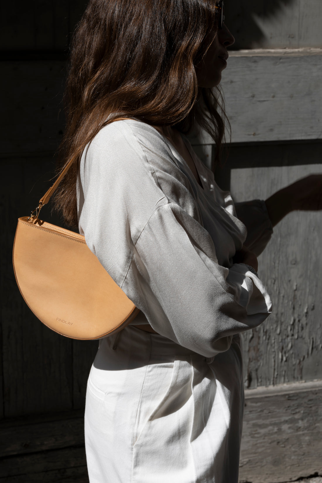 Half Moon Bag, Natural