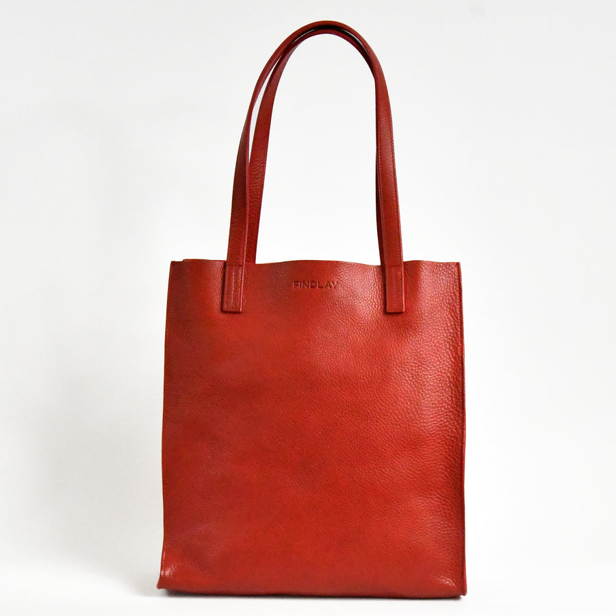 Simple Mag Tote, Cherry