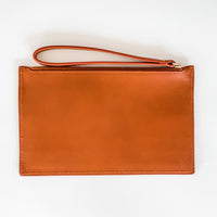 Slim Zip Wallet, Bourbon